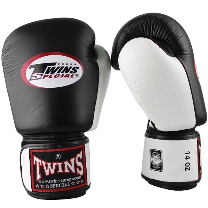 Twins Special Twins Boxhandschuhe BGVL 3 Schwarz Weiss Twins Special Fight Gear