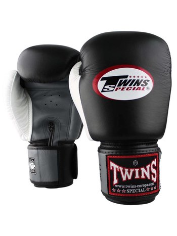 Twins Special Twins Fight Gear Boxhandschuhe BGVL 4 Schwarz Grau Weiss