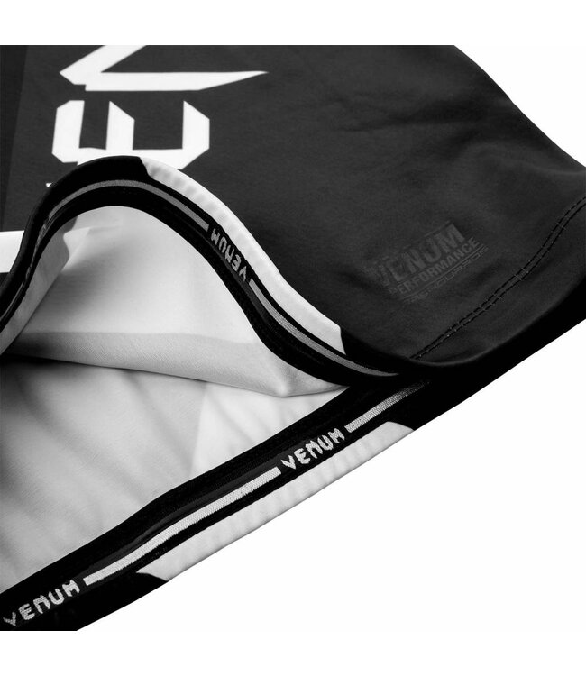 Venum Contender 4.0 Rash Guard L/S Schwarz Grau Weiß