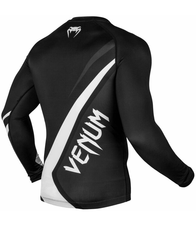 Venum Contender 4.0 Rash Guard L/S Zwart Grijs Wit
