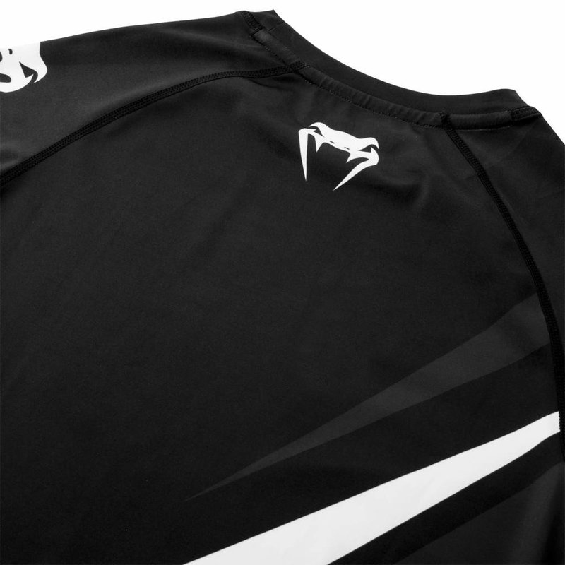 Venum Venum Contender 4.0 Rash Guard S/S Zwart Grijs Wit