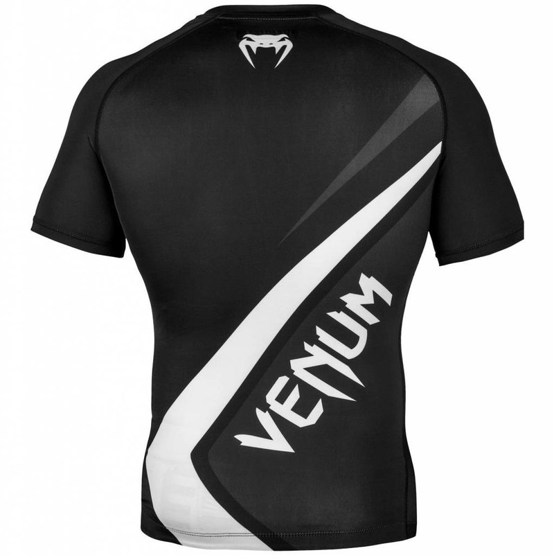 Venum Venum Contender 4.0 Rash Guard S/S Zwart Grijs Wit