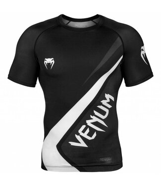 Venum Venum Rash Guard Contender 4.0 S/S Black Grey White
