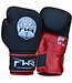 Fightwear Shop FWS Bokshandschoenen Matt MF Leder Zwart Rood