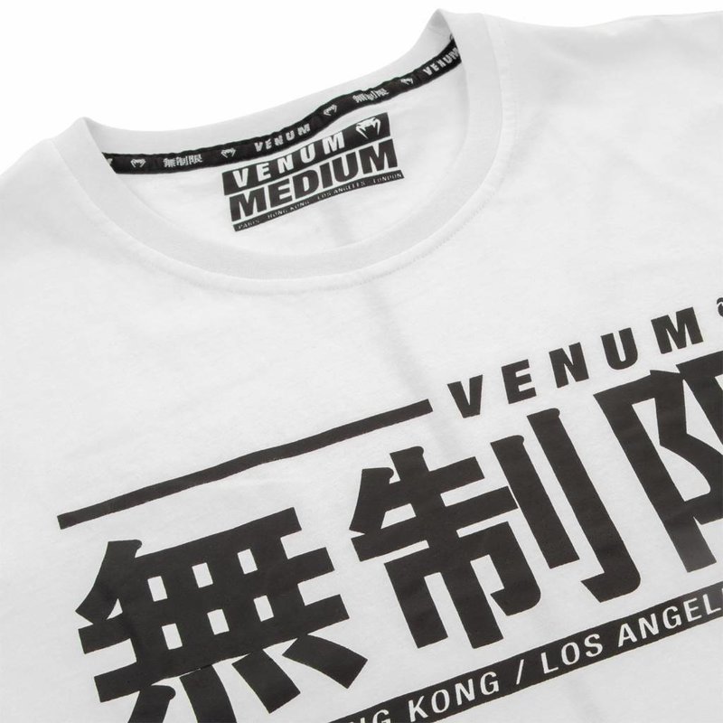 Venum Venum Clothing Limitless T Shirt White Venum Clothing Europe