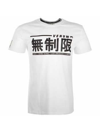 Venum Venum Clothing Limitless T Shirt White Venum Clothing Europe