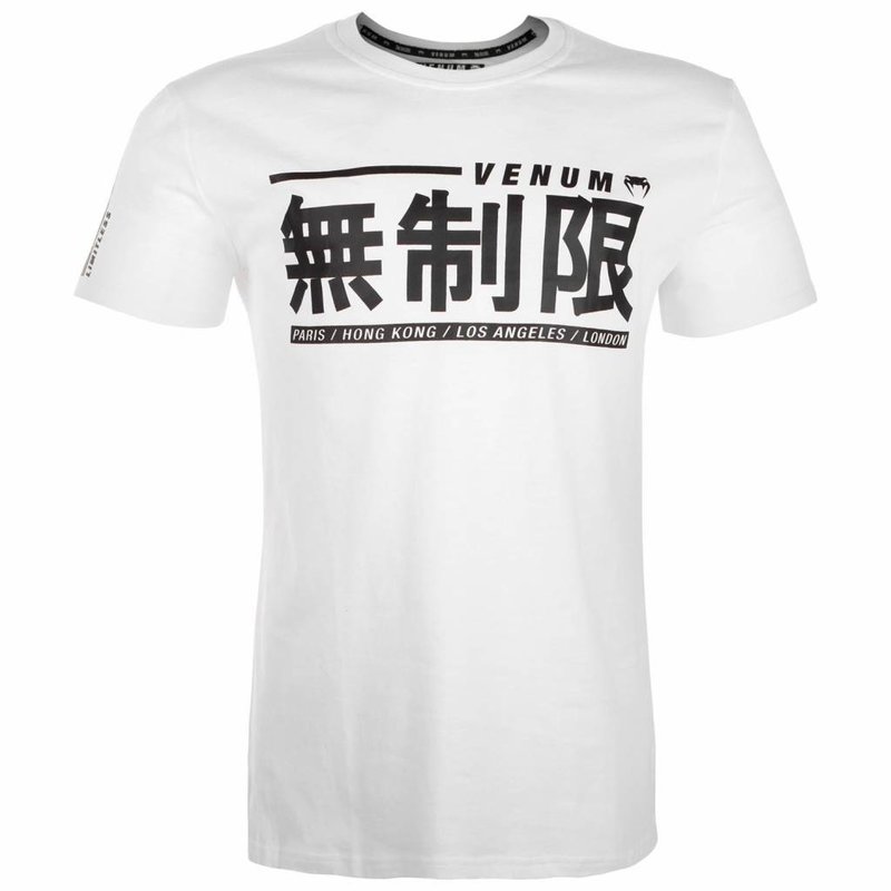 Venum Venum Clothing Limitless T Shirt White Venum Clothing Europe