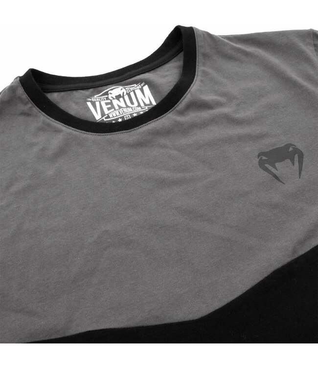 Venum Laser 2.0 T Shirt Zwart Grijs