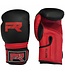 Punch Round LOGO Boxing Gloves Dull Carbon Black Red