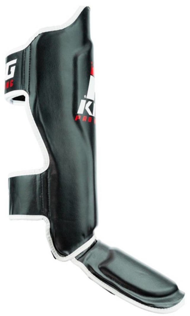 King Pro Boxing Kickboxing Shin Guards King Pro Boxing KPB/SG 1 Black