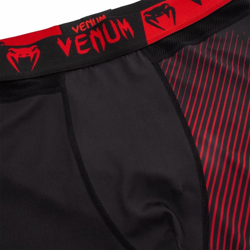 Venum Venum Legging NoGI 2.0 Spats Tights Schwarz Rot - BJJ Clothing