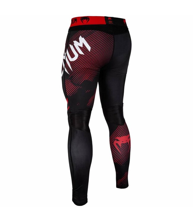 Venum Venum Legging NoGI 2.0 Tight Spats Zwart Rood - BJJ Kleding