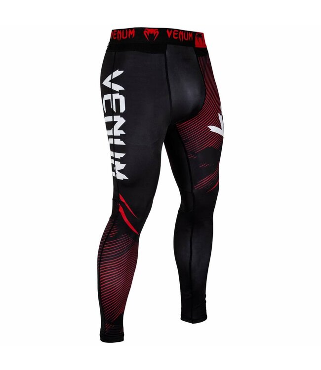 Venum Legging NOGI 2.0 Tight Spats Black Red - BJJ Clothing