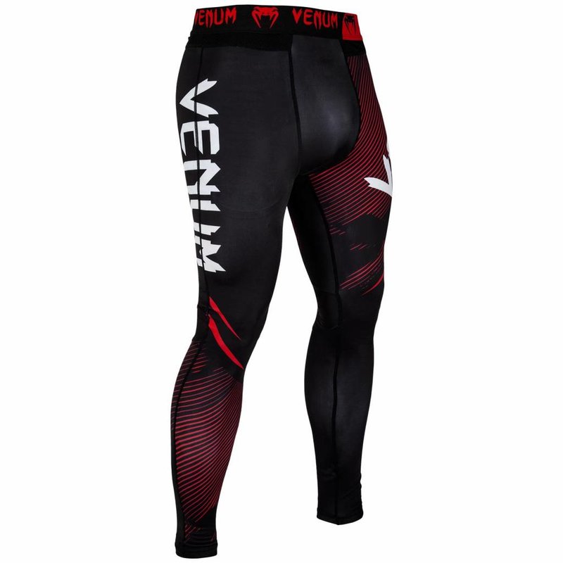 Venum Venum Legging NoGI 2.0 Spats Tights Schwarz Rot - BJJ Clothing