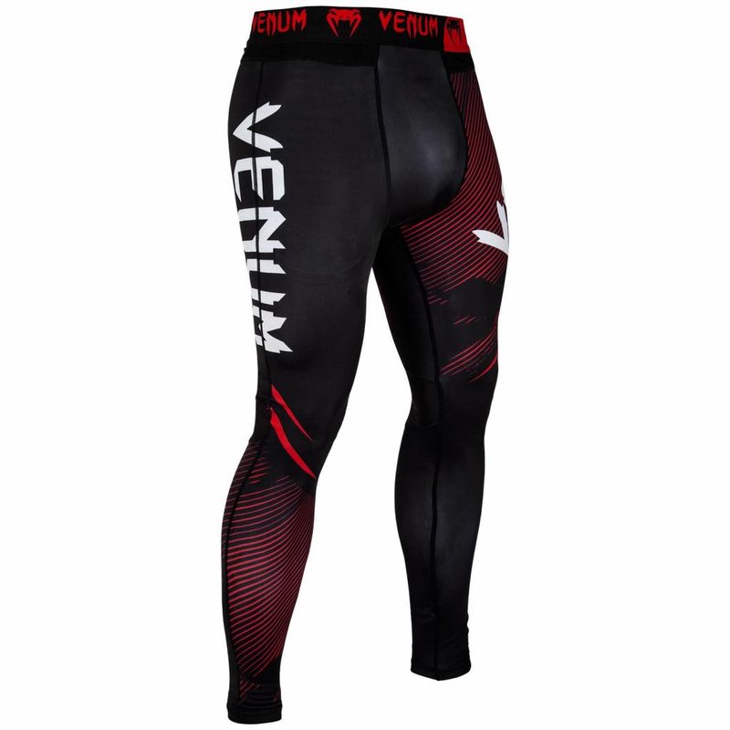 Venum Venum Legging NoGI 2.0 Spats Tights Schwarz Rot - BJJ Clothing