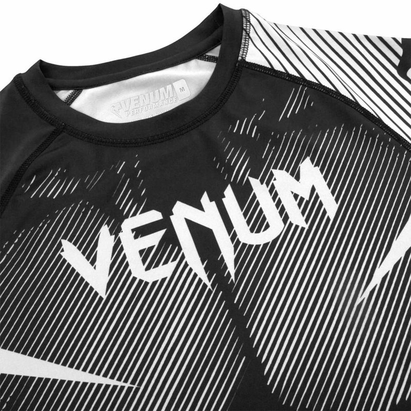 Venum Venum NOGI 2.0 Rashguard S/S Black White Venum Clothing