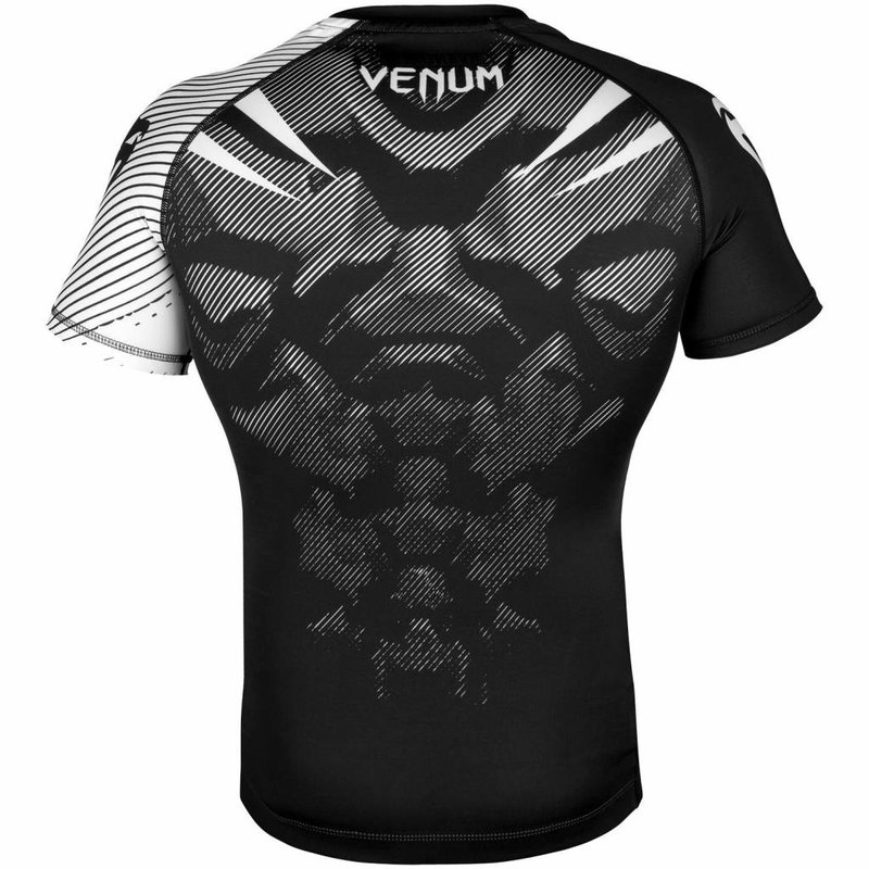 Venum Venum NOGI 2.0 Rashguard S/S Schwarz Weiß Venum Kleidung