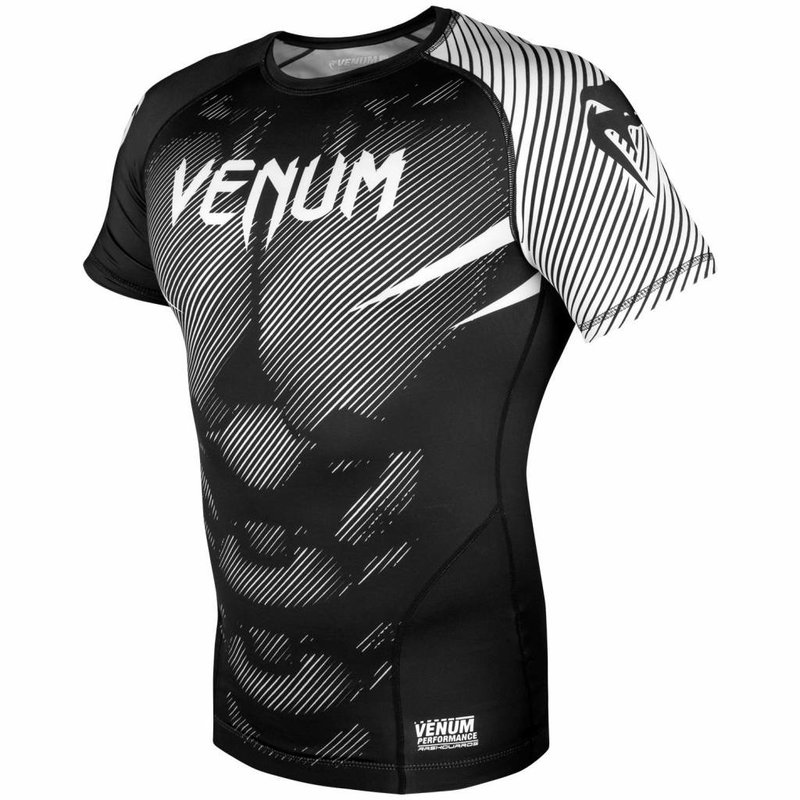 Venum Venum NOGI 2.0 Rashguard S/S Schwarz Weiß Venum Kleidung