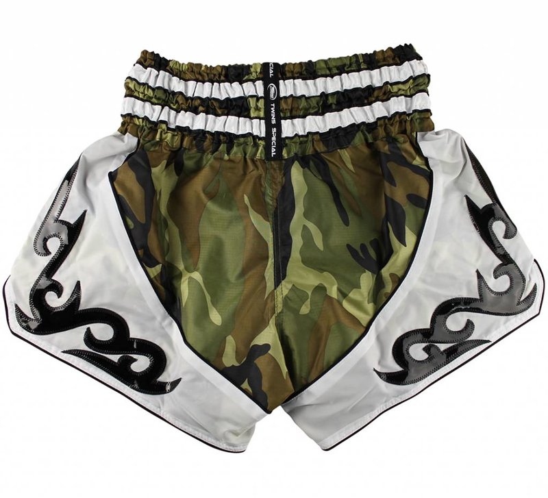 Twins Special Twins Camo Thai Kickboxing Short TTBL 78 Twins Fightwear