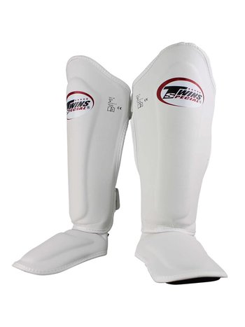 Twins Special Twins Stand Up Kickboxing Shinguards SGL 7 White