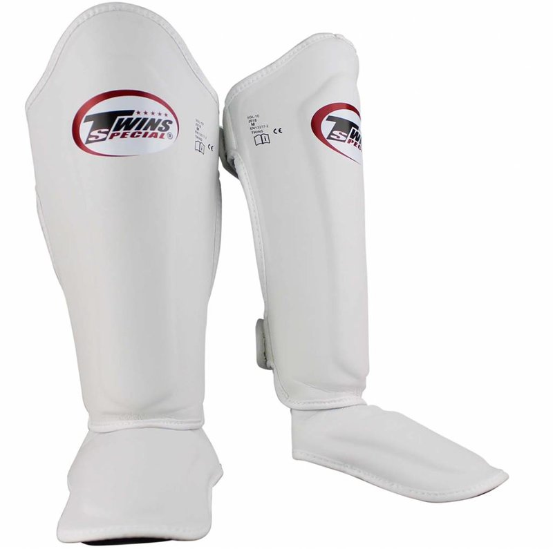 Twins Special Twins Stand Up Kickboxing Shinguards SGL 7 White