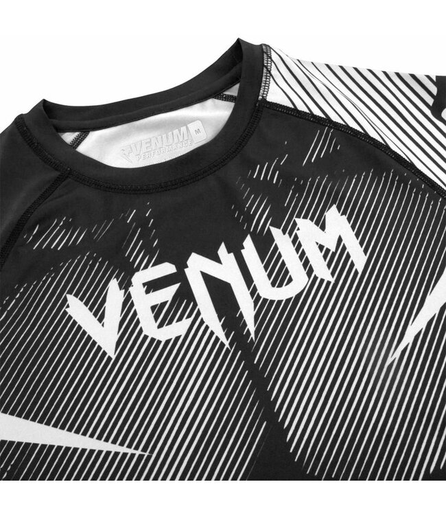 Venum Rash Guard NOGI 2.0 L/S Schwarz Weiß