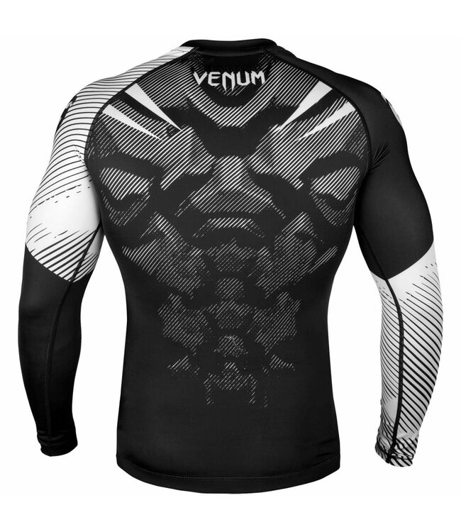 Venum Rashguard NOGI 2.0 L/S Zwart Wit Venum Shop NL