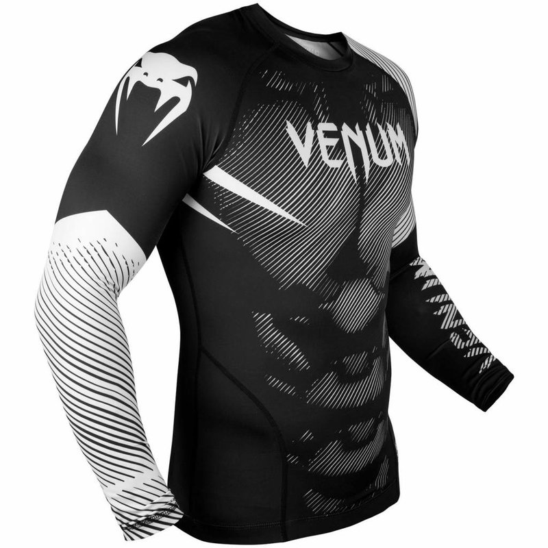 Venum Venum BJJ Rashguard NOGI 2.0 L/S Black White Venum Shop EU