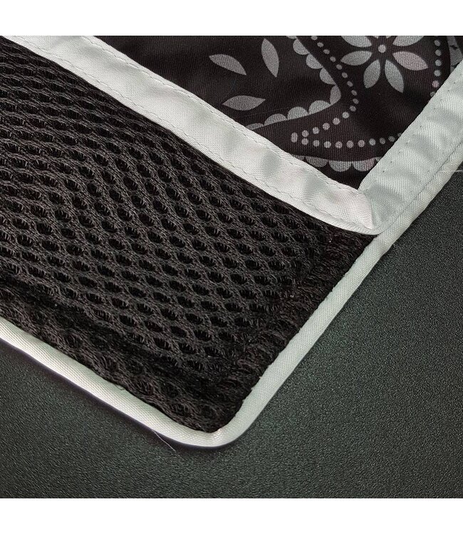 Pride or Die Muay Thai Shorts RISE Black White