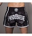 PRiDEorDiE Pride or Die Muay Thai Shorts RISE Black White