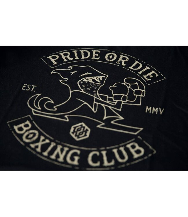 PRiDEorDiE T Shirt Boxing Club Black