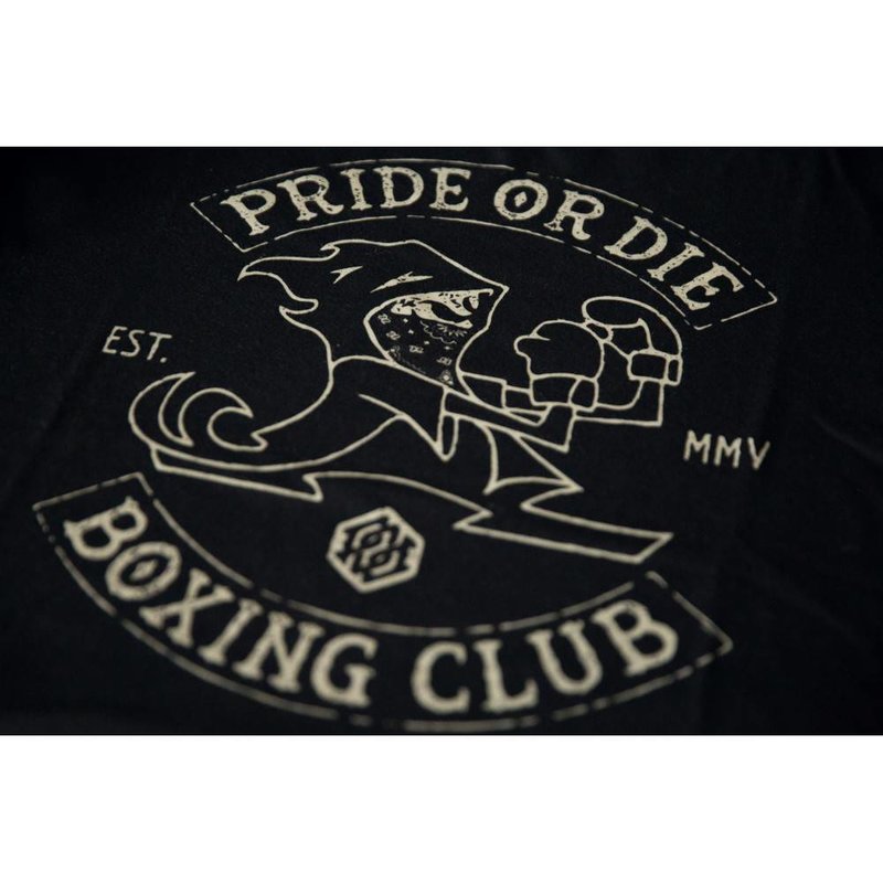 Pride or Die PRiDE or DiE Boxing Club T Shirt Schwarz Boxing Shop DE