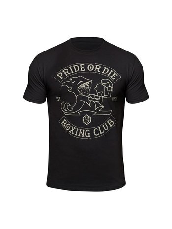 Pride or Die PRiDE or DiE Boxing Club T Shirt Schwarz Boxing Shop DE