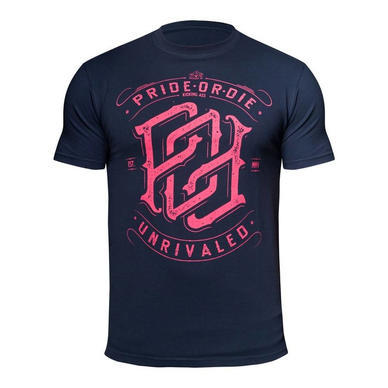 Pride or Die PRiDE or DiE T Shirt Unrivaled Black Red