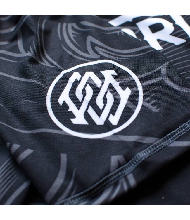 PRiDEorDiE STAND STRONG Rash Guard S/S Kompression Shirt