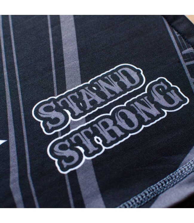 PRiDEorDiE STAND STRONG Rash Guard S/S Kompression Shirt