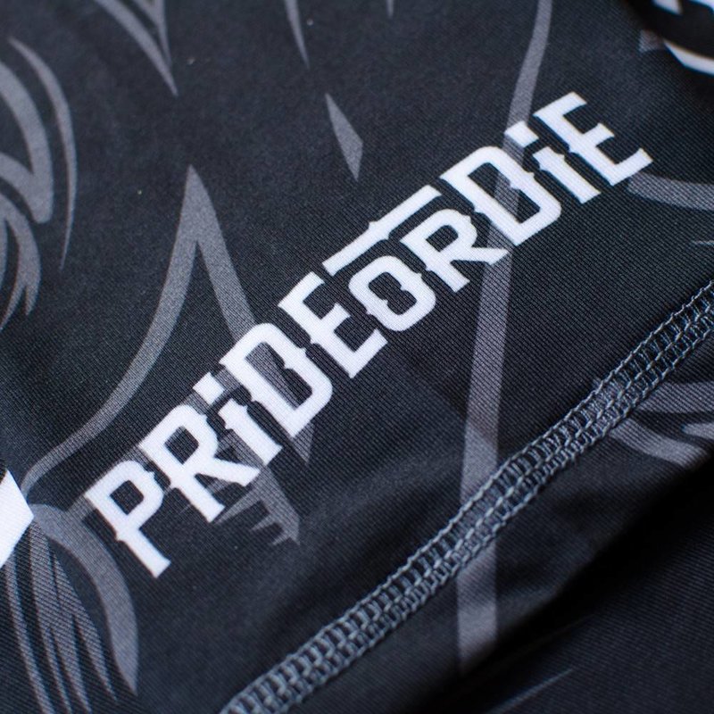 Pride or Die PRiDEorDiE STAND STRONG Rash Guard S/S Compression Shirt