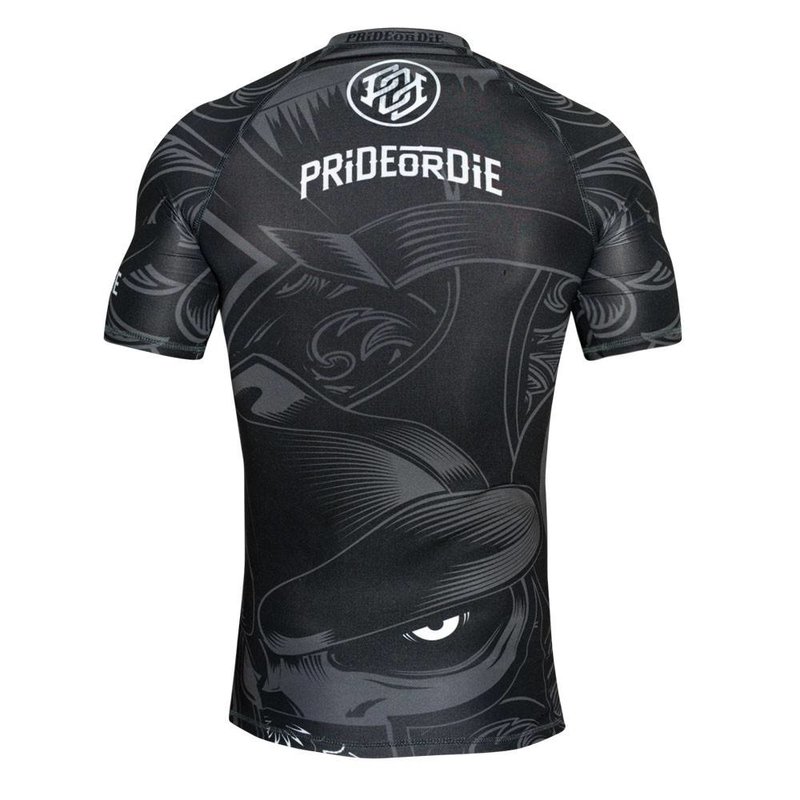 Pride or Die PRiDE or DiE STAND STRONG Rash Guard S/S Compression Shirt