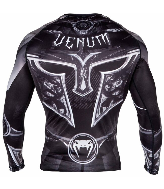 Venum Gladiator 3.0 Rashguard L/S Black White