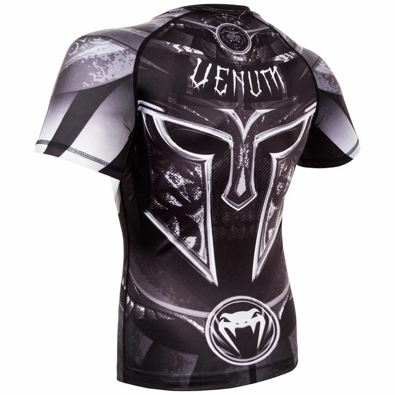 Venum Venum Clothing Gladiator 3.0 Rashguard S/S Black White