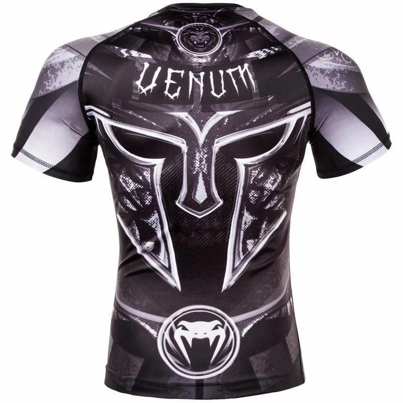 Venum Venum Clothing Gladiator 3.0 Rashguard S/S Black White