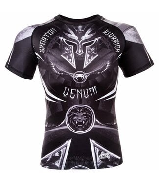Venum Venum Kleding Gladiator 3.0 Rashguard S/S Zwart Wit