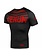 Venum Venum SIGNATURE Rashguard S/S Black Red