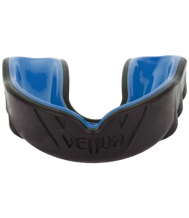 Venum Challenger Mouth Guard Schwarz Blau – Mundschutz für Boxen & Kickboxen