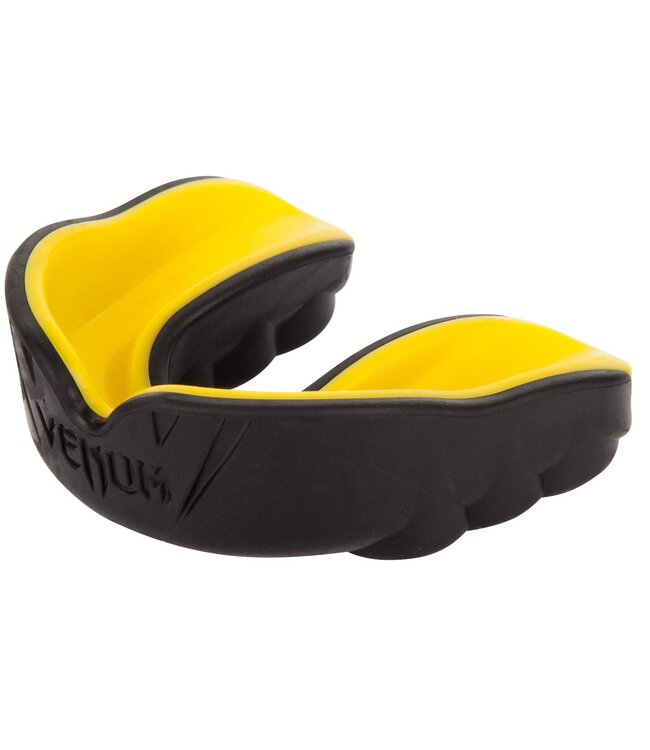 Venum Challenger Mouth Guard Black Yellow