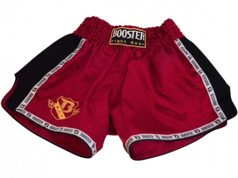 Booster Booster Muay Thai Shorts TBT PRO 4.25 Rot - Booster Store Germany