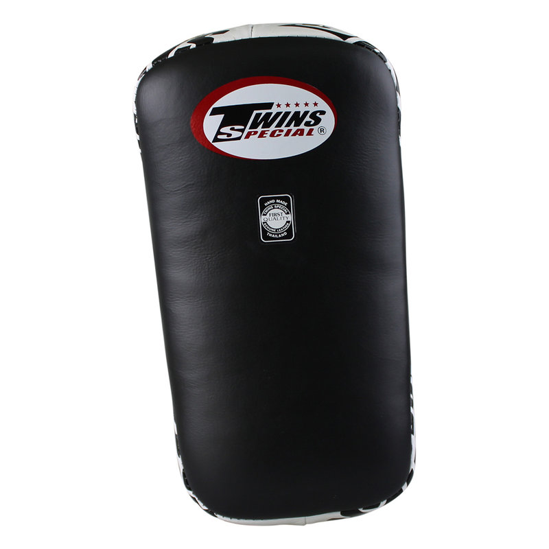 Twins Special Twins Curved Arm Pads Kick Pads TKP 6 Leder Zwart Wit