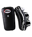 Twins Curved Arm Pads Kick Pads TKP 5 Leather Black White