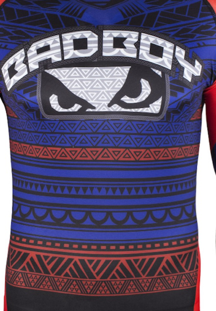 Bad Boy Bad Boy Rashguard Art of Lua Blauw Vechtsport Shop Nederland