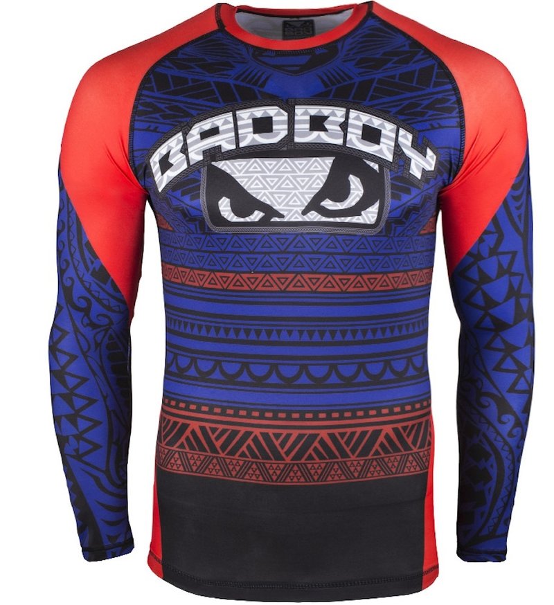 Bad Boy Bad Boy Rashguard Art of Lua Blauw Vechtsport Shop Nederland